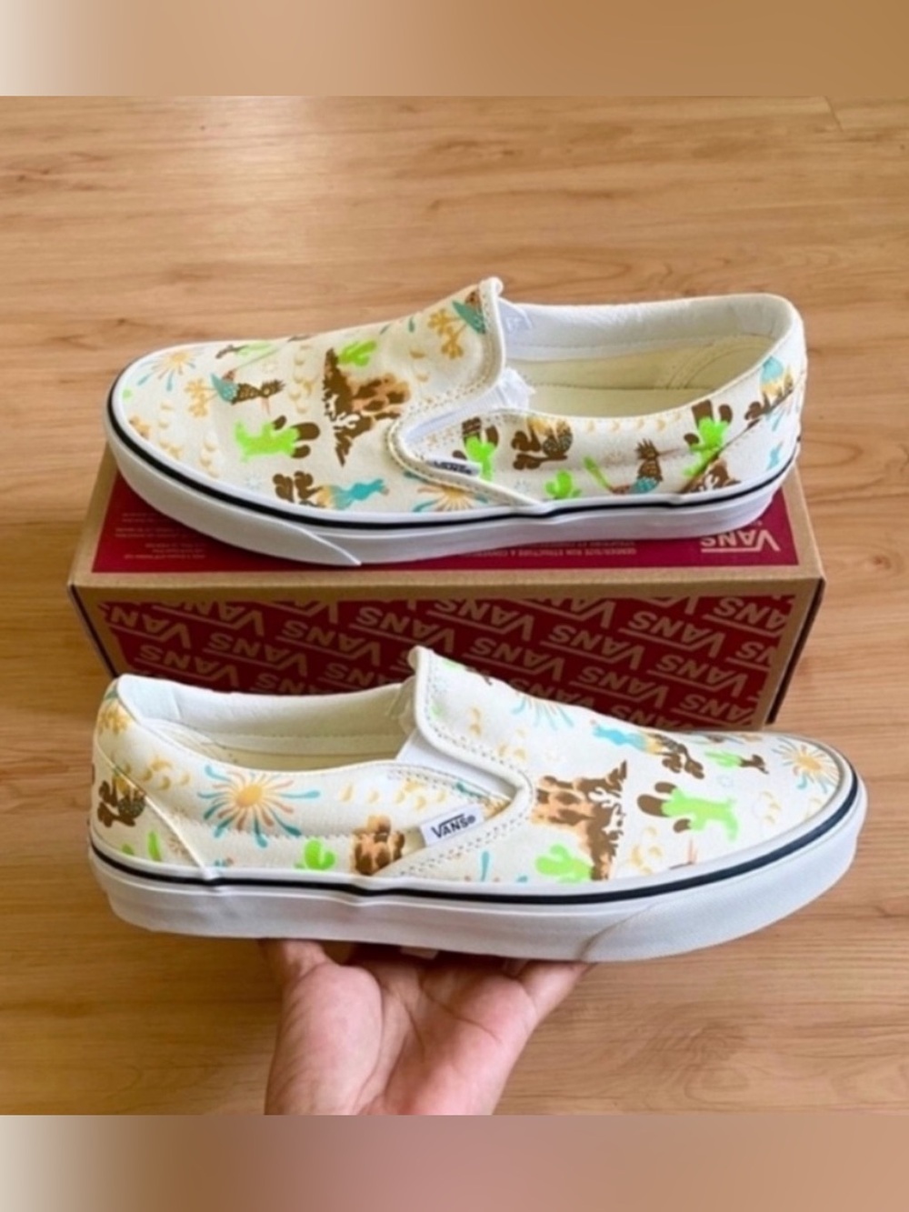 Vans Classic Slip-On Get Outdoor Marshmallow Mens 12.0 US